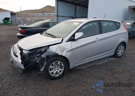2014 Hyundai Accent Gs from USA, damaged, VIN KMHCT5AEXEU141469